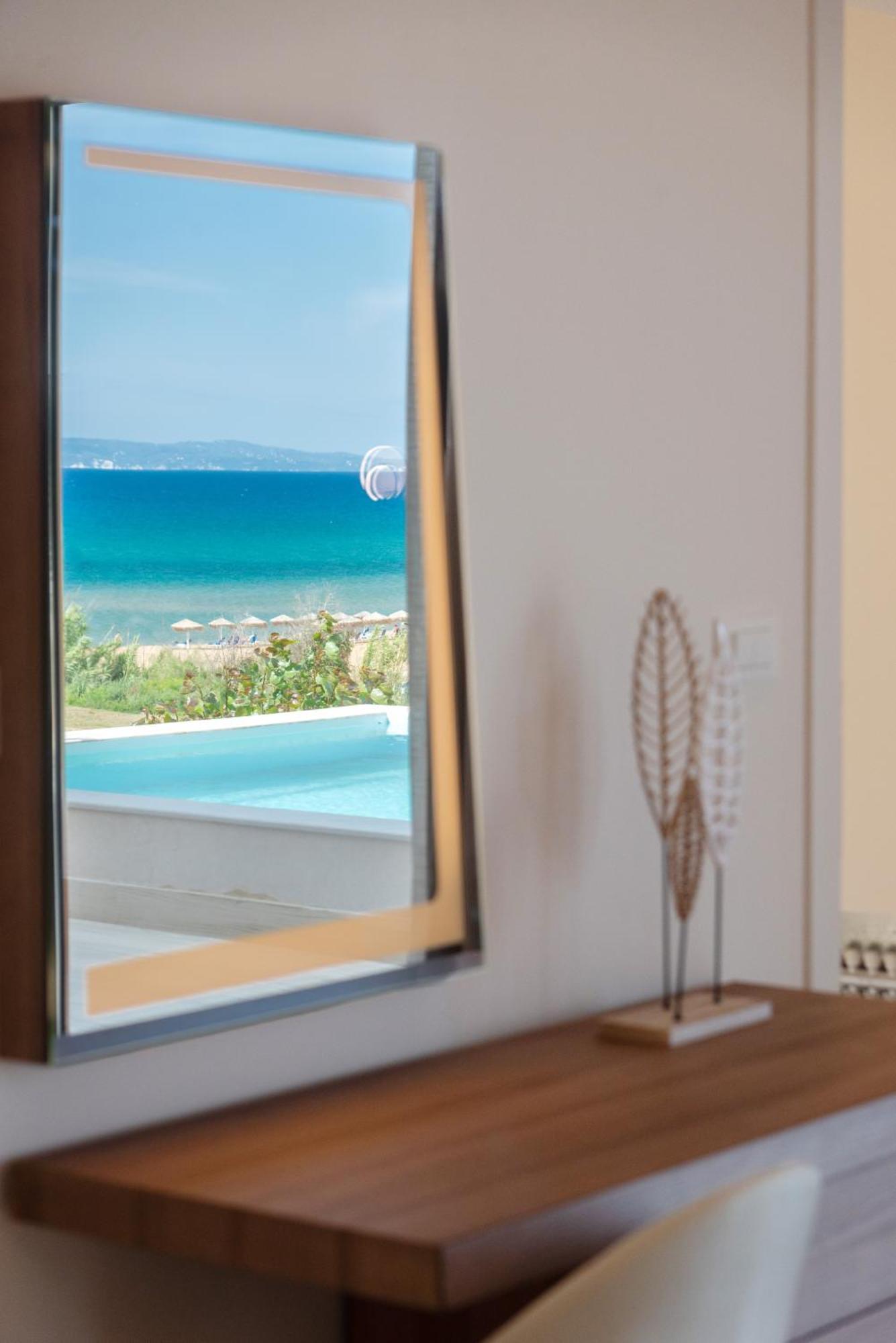 Villa Vasillis-Heated Swimming Pool With Infinity View Vitaládes Dış mekan fotoğraf